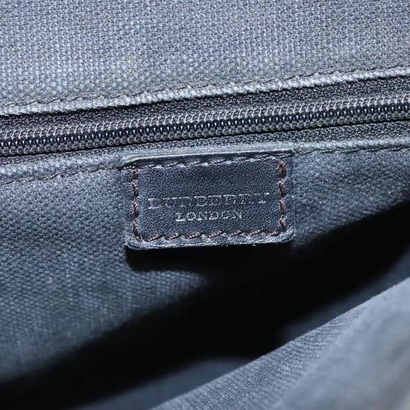 BURBERRY Nova Check Shoulder Bag PVC Beige Auth hk1702 - Picture 15 of 16